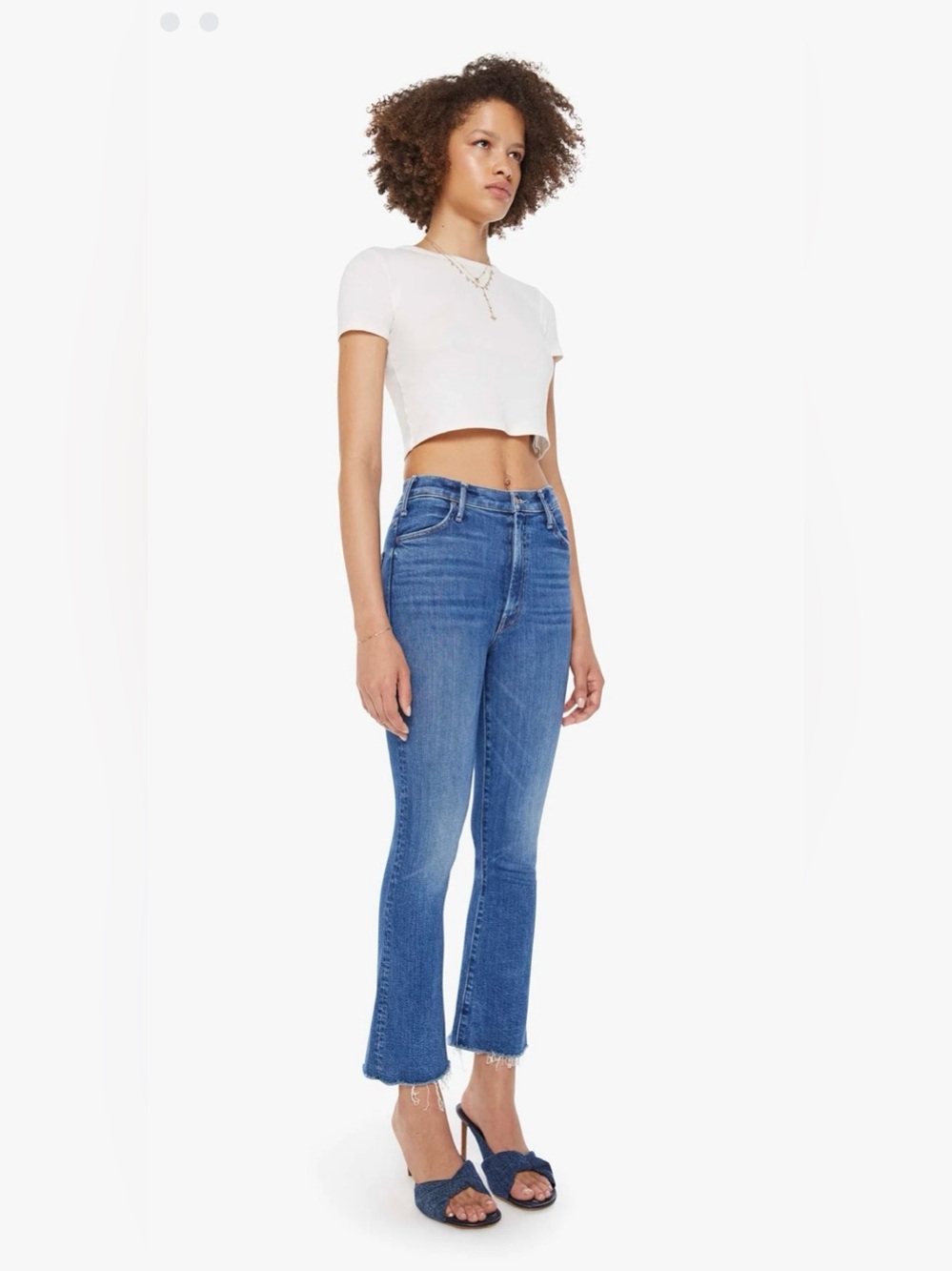 MOTHER Hustler Ankle Fray
Grasping at Straws Wash
Sold out!